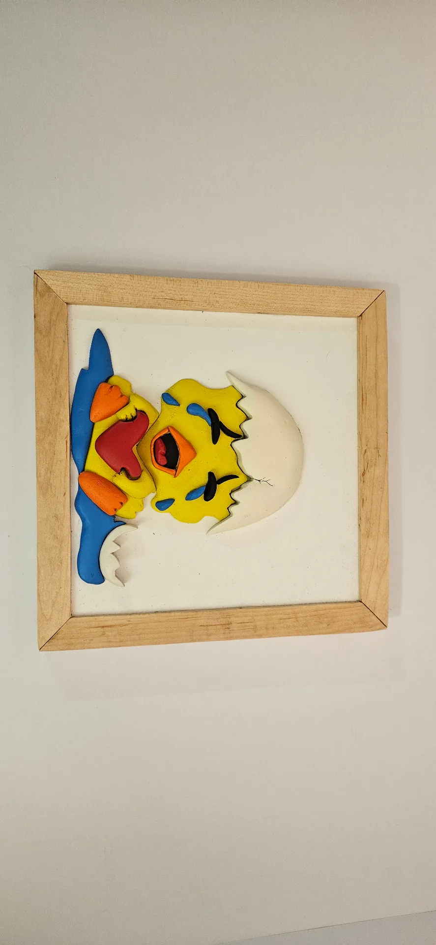 Hatching Chick 3D Wall Art