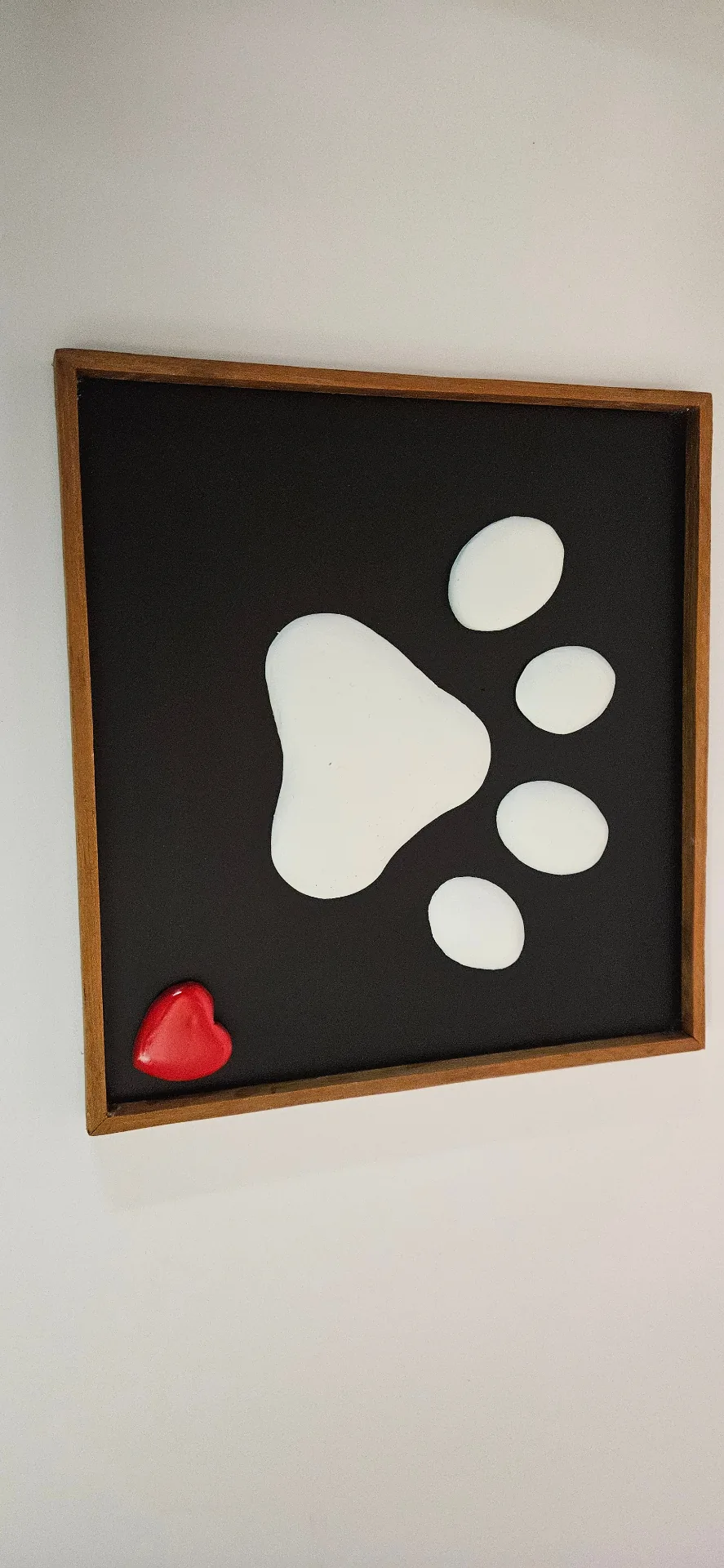 Pet Paw Print Wall Art